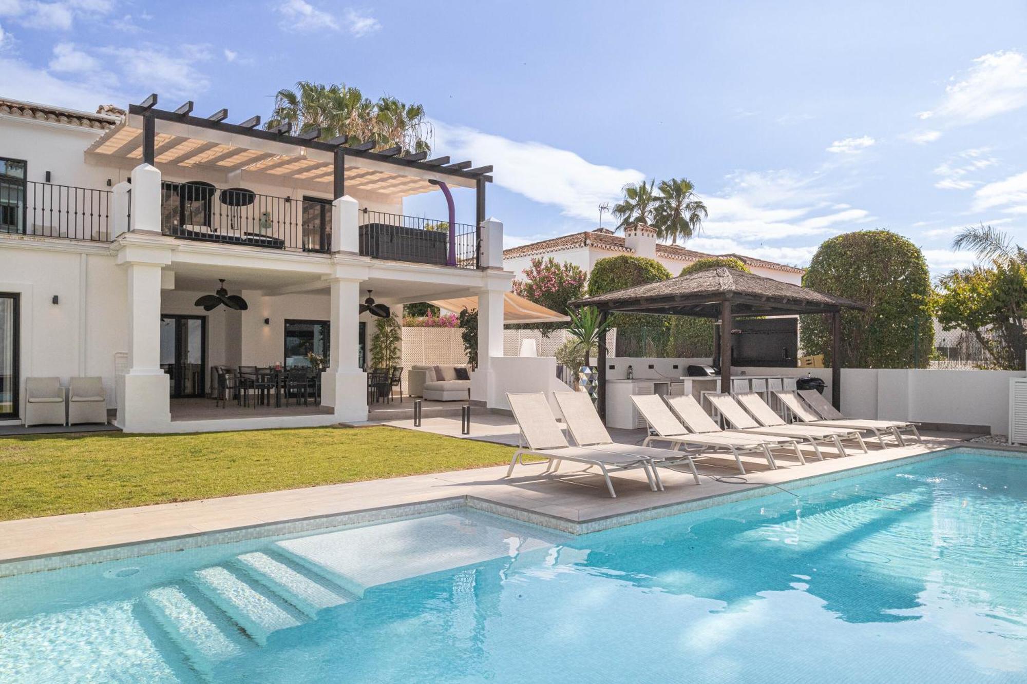 Zacaluca Pool Whirlpool Sauna&gym * Marbella